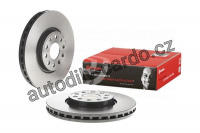 Brzdový kotouč BREMBO 09.B635.11 - SEAT, SKODA, VW