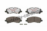 Sada brzdových destiček BREMBO P54030X - CITROËN, DODGE, MITSUBISHI, PEUGEOT