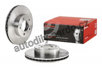 Brzdový kotouč BREMBO 09.8955.10 - JAGUAR