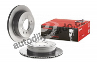 Brzdový kotouč BREMBO 09.B637.11 - MITSUBISHI