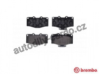 Sada brzdových destiček BREMBO P83095 - TOYOTA