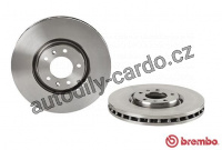 Brzdový kotouč BREMBO 09.7680.10 - PEUGEOT