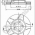 Brzdový kotouč BREMBO MAX 09.5844.75 - TOYOTA