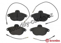 Sada brzdových destiček BREMBO P61055 - CITROËN