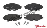 Sada brzdových destiček BREMBO P85147 - VW