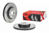 Brzdový kotouč BREMBO 09.A870.1X - SUBARU