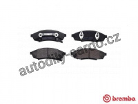 Sada brzdových destiček BREMBO P07003 - BUICK, CHEVROLET