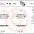 Sada brzdových destiček BREMBO P85150 - AUDI, PORSCHE