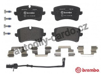 Sada brzdových destiček BREMBO P85150 - AUDI, PORSCHE