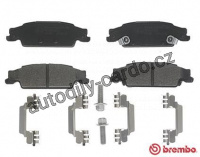 Sada brzdových destiček BREMBO P09007 - CADILLAC