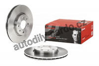 Brzdový kotouč BREMBO 09.5843.10 - ALFA ROMEO, CITROËN, FIAT