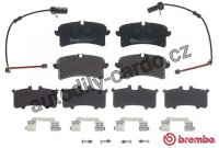 Sada brzdových destiček BREMBO P85151 - AUDI