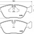 Sada brzdových destiček BREMBO P86013 - VOLVO