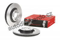 Brzdový kotouč BREMBO 09.C207.11 - LAND ROVER