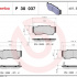 Sada brzdových destiček BREMBO P30037