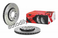 Brzdový kotouč BREMBO 09.A721.1X - ALFA ROMEO, FIAT, JEEP