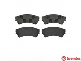 Sada brzdových destiček BREMBO P49039