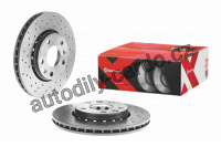 Brzdový kotouč BREMBO 09.A727.1X - DACIA, RENAULT