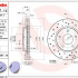 Brzdový kotouč BREMBO 09.B647.1X - MITSUBISHI