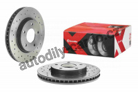 Brzdový kotouč BREMBO 09.B647.1X - MITSUBISHI