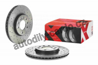 Brzdový kotouč BREMBO 09.9165.1X