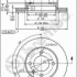 Brzdový kotouč BREMBO 09.2942.10 - FORD