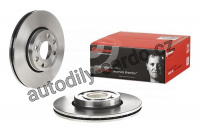 Brzdový kotouč BREMBO 09.9078.10 - DACIA, NISSAN, RENAULT