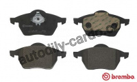 Sada brzdových destiček BREMBO P85035 - nahrazeno P85045