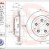 Brzdový kotouč BREMBO 09.A056.11 - AUDI, VW