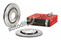 Brzdový kotouč BREMBO 09.4987.24 nahrazeno BRE 09.4987.21 - CITROËN, PEUGEOT