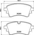 Sada brzdových destiček BREMBO P85185