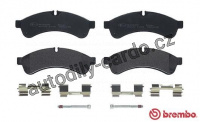 Sada brzdových destiček BREMBO PA6030 - IVECO