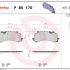 Sada brzdových destiček BREMBO P85170