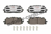 Sada brzdových destiček BREMBO P85165X - AUDI