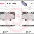 Sada brzdových destiček BREMBO P83025 - TOYOTA