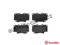 Sada brzdových destiček BREMBO P83025 - TOYOTA