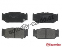 Sada brzdových destiček BREMBO P79031 - SUZUKI