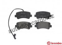 Sada brzdových destiček BREMBO P68063 - NISSAN, OPEL, RENAULT