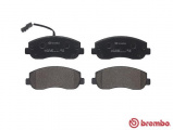 Sada brzdových destiček BREMBO P68062 - NISSAN, OPEL, RENAULT