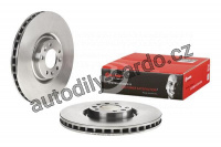 Brzdový kotouč BREMBO 09.A558.10 - CITROËN, PEUGEOT