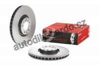 Brzdový kotouč BREMBO 09.A558.11 - CITROËN, PEUGEOT