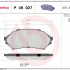 Sada brzdových destiček BREMBO P49027 - MAZDA