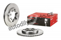 Brzdový kotouč BREMBO 09.5059.10 - NISSAN