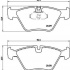 Sada brzdových destiček BREMBO P06022 - BMW