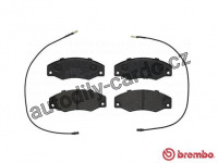 Sada brzdových destiček BREMBO P68016 - RENAULT