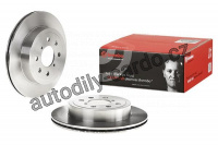 Brzdový kotouč BREMBO 09.9728.14 - OPEL, SUBARU