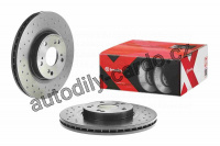 Brzdový kotouč BREMBO 09.B270.1X - HONDA