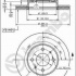 Brzdový kotouč BREMBO 09.6743.10 - NISSAN