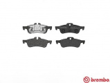 Sada brzdových destiček BREMBO P06032