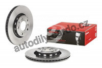 Brzdový kotouč BREMBO 09.9908.21 - AUDI